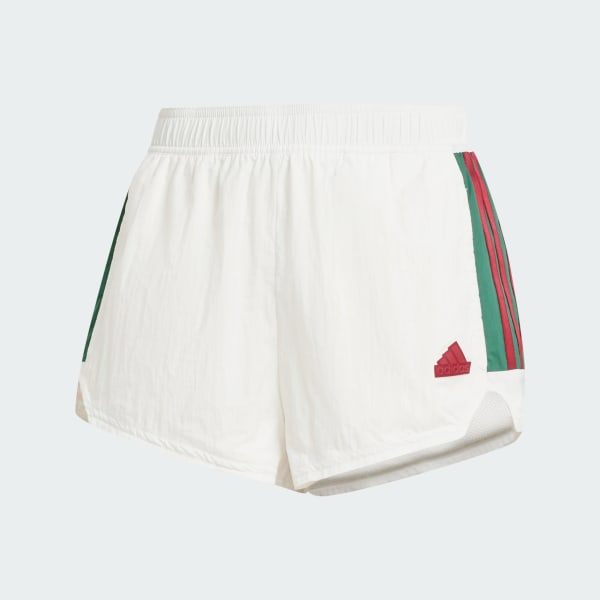 Blanco Shorts Tiro Cut 3 Franjas Summer