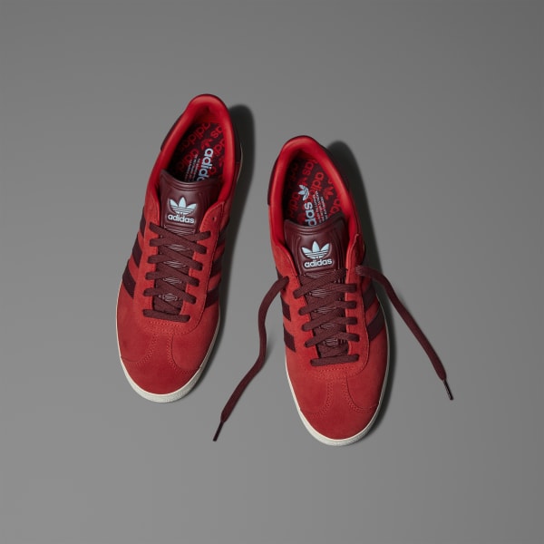 Rojo Zapatos de Golf Gazelle Sin Clavos