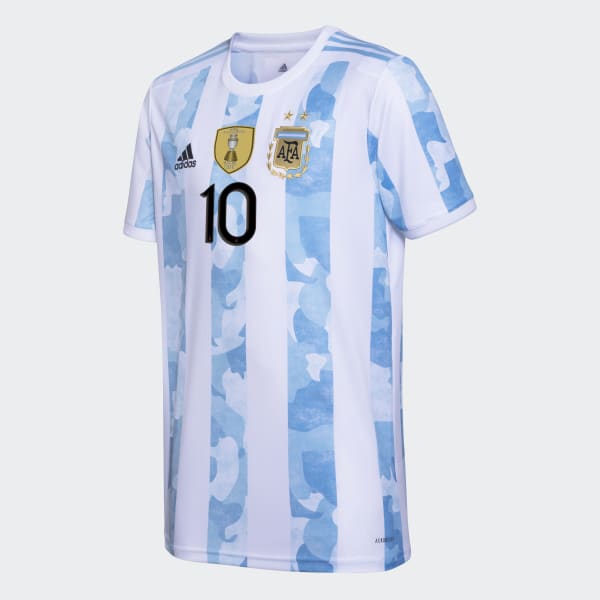Blanco Camiseta Titular Selección Argentina Messi 10 HOX27