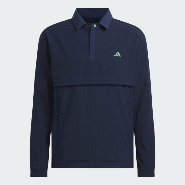 adidas Ultimate365 Tour WIND.RDY Quarter Zip Pullover - Blue