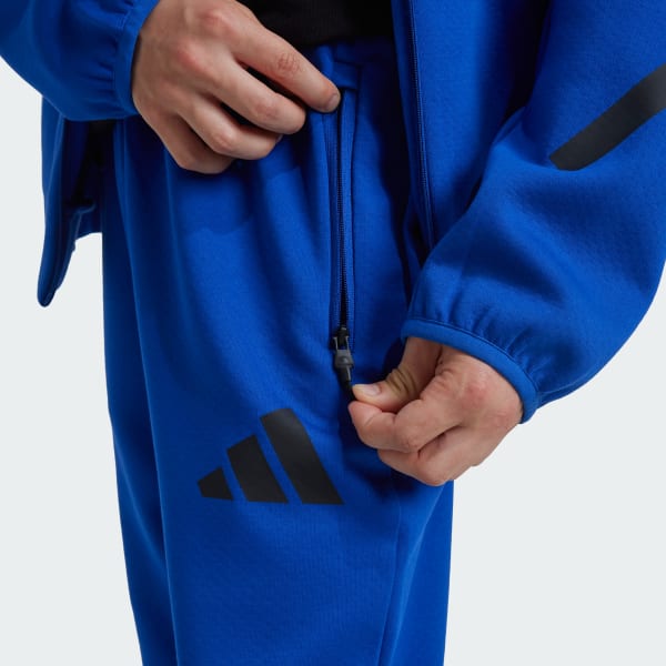 adidas Z.N.E. Tapered-Leg Pants Kids - Blue | Free Shipping