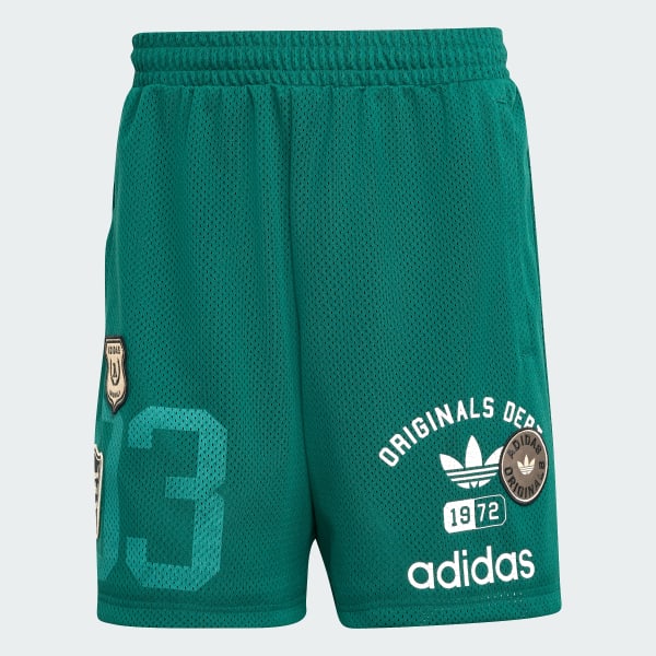 グリーン adidas Originals Dept. グラフィック メッシュ ショーツ