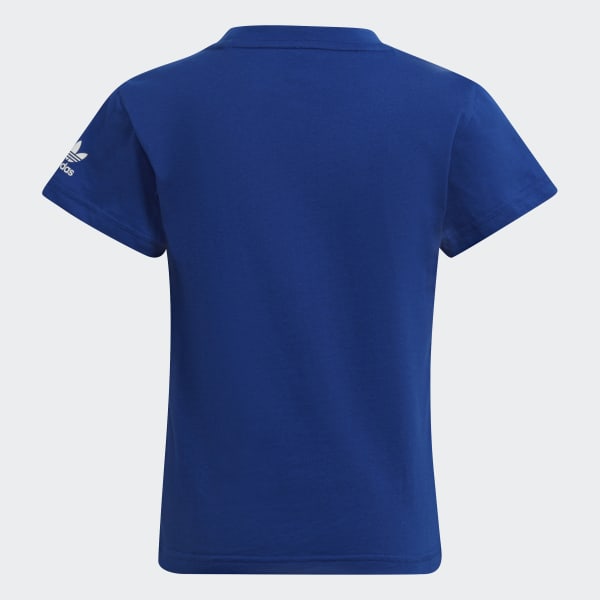 Azul Camiseta Adicolor