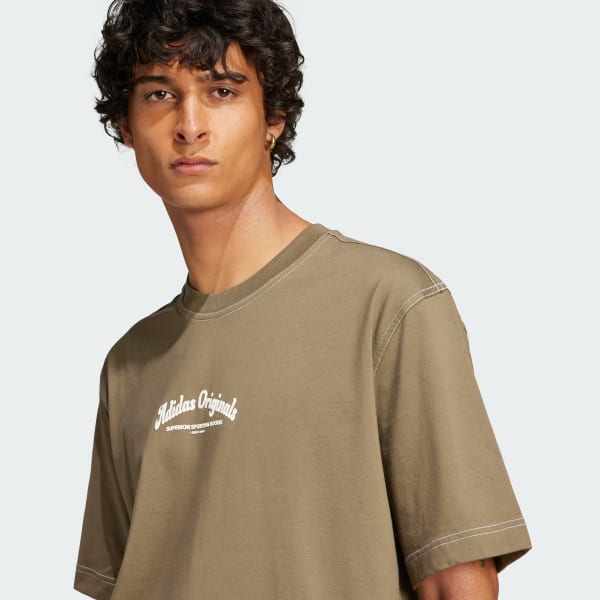 adidas Wabash Tee - Green | Free Shipping with adiClub