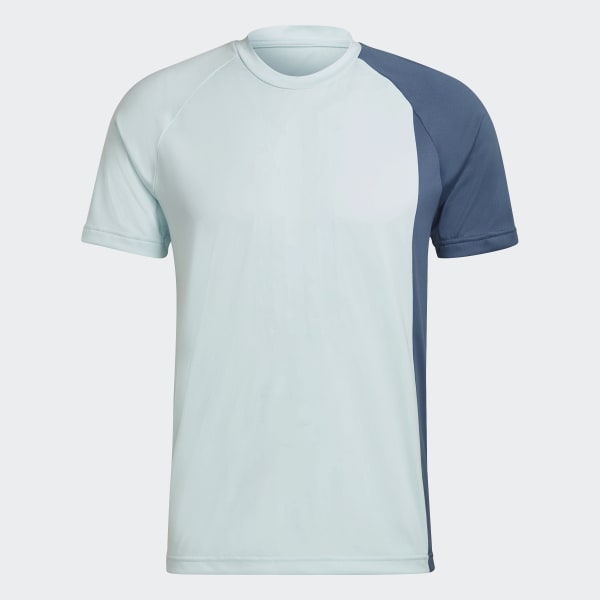 Blauw Training Colorblock T-shirt BVS46