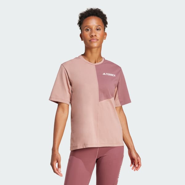 Rosa Terrex Multi Climacool T-skjorte