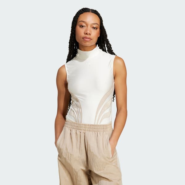 Blanc Body manches courtes Atlanta