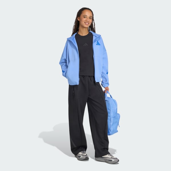 adidas Z.N.E. Open-Hem Pants - Black | Free Shipping with