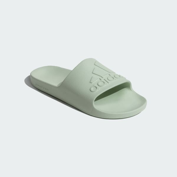 Green Aquo Slip On Slides