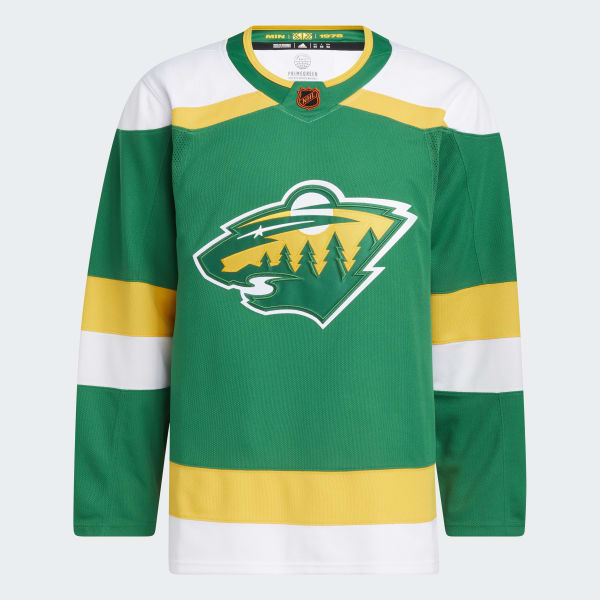 icethetics on X: Appears the #mnwild third jersey has leaked! Green  version of their Reverse Retro from last season with a new shoulder patch.  Excellent opportunity for a pun if ever there