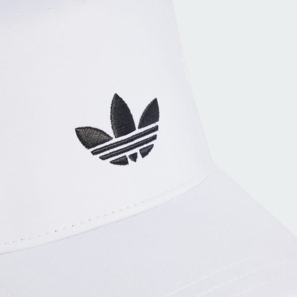 Blanco Gorra Adicolor Classic Curved Foam Trucker