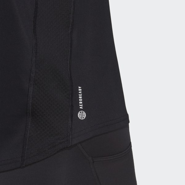 Svart Own the Run Tee