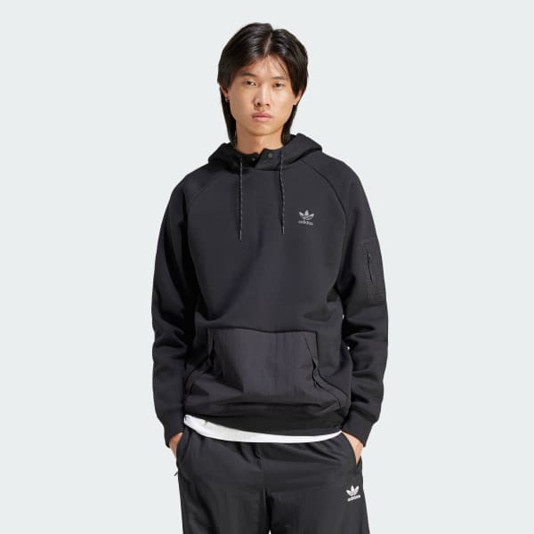 Adidas originals cheap black hoodie