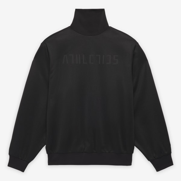 Đen Áo Chui Đầu Cổ Đứng Tricot Fear of God Athletics Nữ