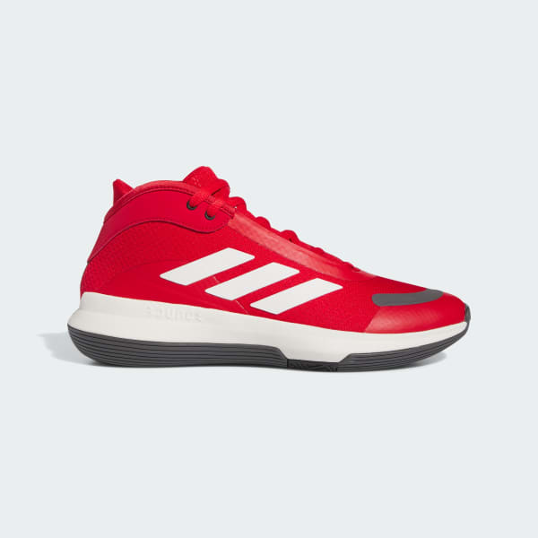 adidas red white and blue basketball shoes