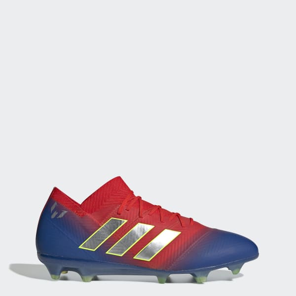 adidas Nemeziz Messi 18.1 Firm Ground Boots Red adidas Thailand