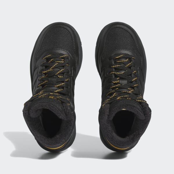Schwarz Hoops Mid 3.0 Kids Schuh
