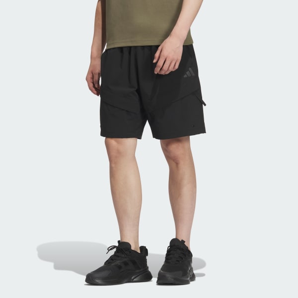 [ADIDAS] ハーフパンツ ナイロン ファンデーション チャコール adidas マンチェスターユナイテッド URBAN PURIST ハーフパンツ