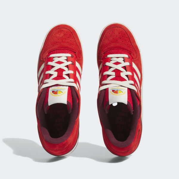 Rojo Zapatillas Forum Low