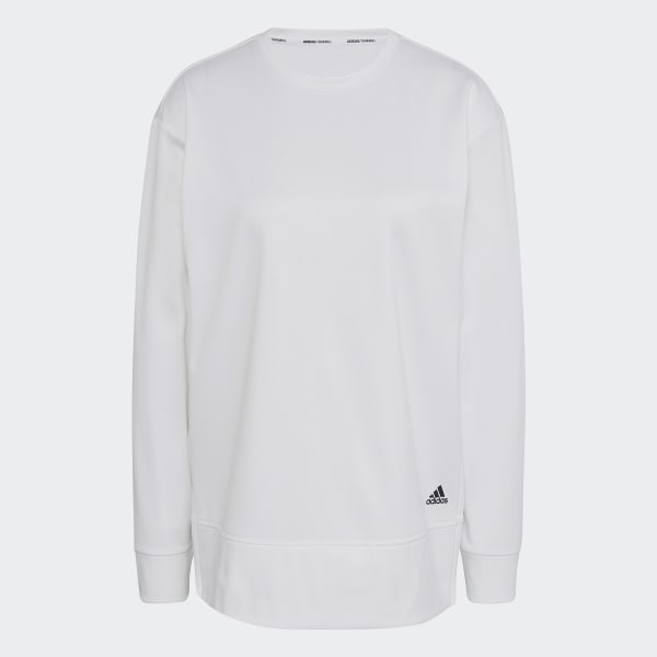 Womens adidas crew neck sweatshirt sale