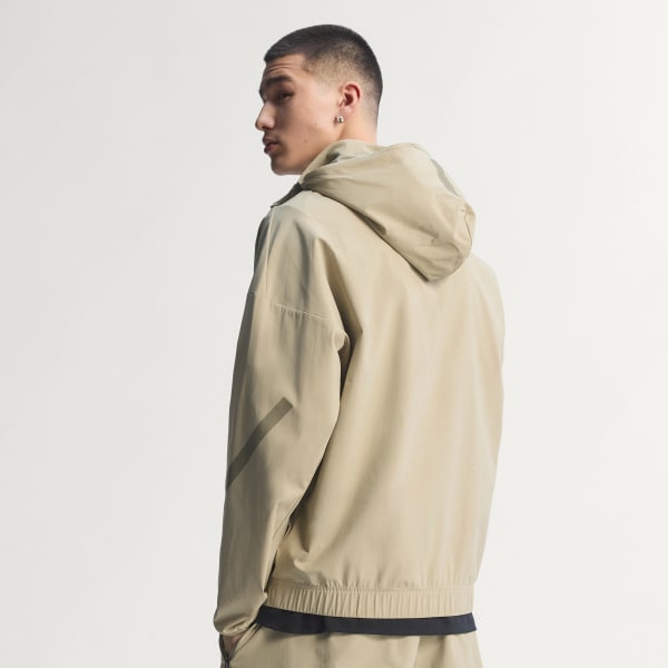 Bruin adidas Z.N.E. Woven Sportjack