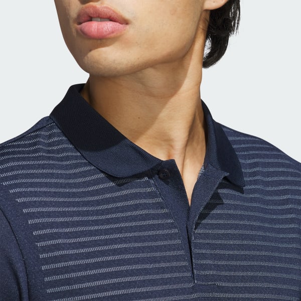 adidas Ultimate365 Tour Seamless Polo Shirt - Blue | Free