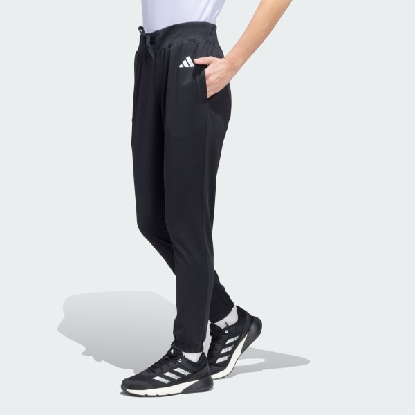Black Essentials Track Pants