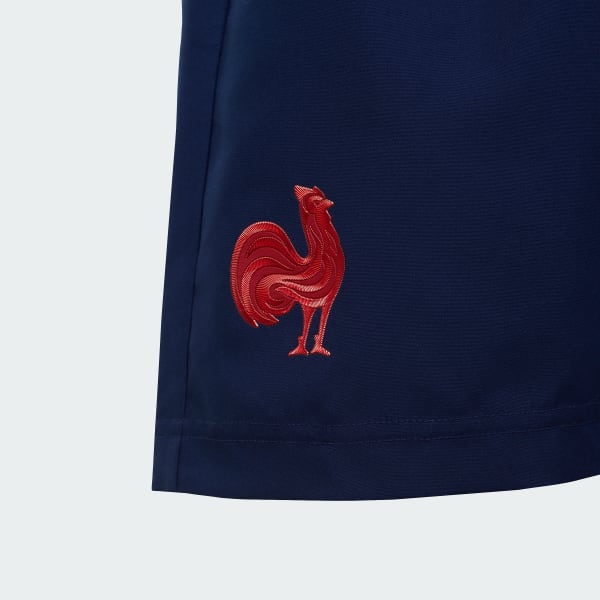 Blue France Rugby Match Shorts Kids