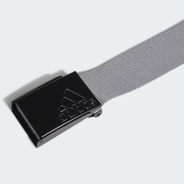 adidas Reversible Web Belt - Grey 