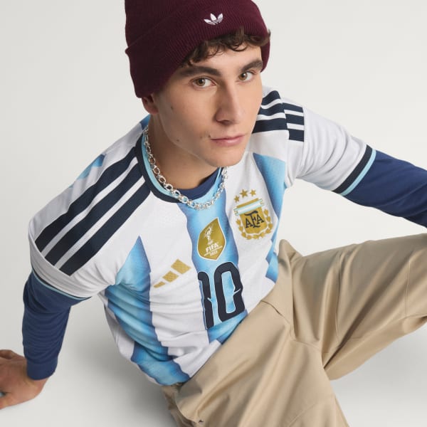 Argentina 26 Home Authentic Jersey