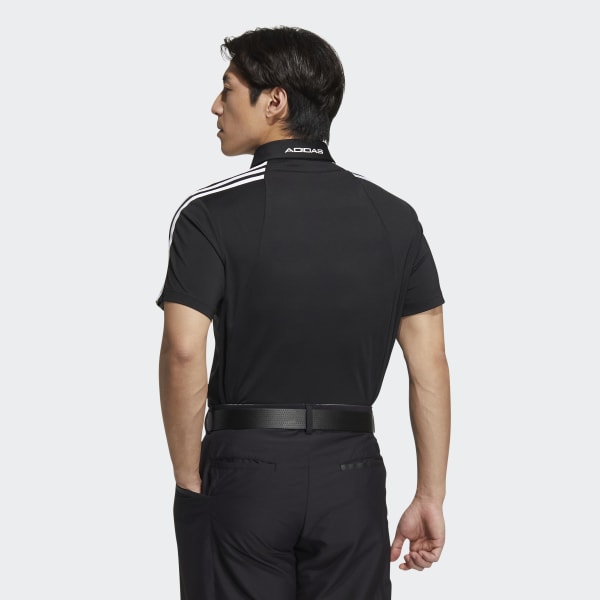 adidas AEROREADY 3-Stripes Polo Shirt - Black | adidas Malaysia