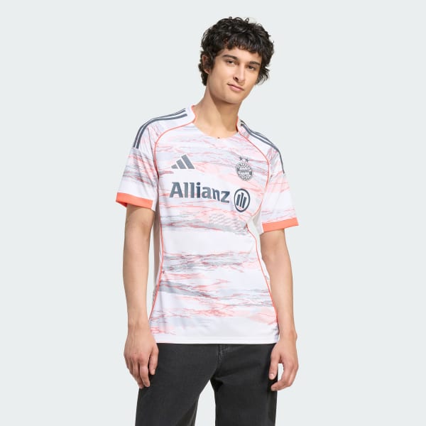 Branco Camisola Alternativa 25/26 da Equipa Feminina do FC Bayern München