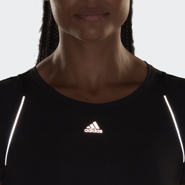 Black HIIT 45 Seconds Crop Tee TO994