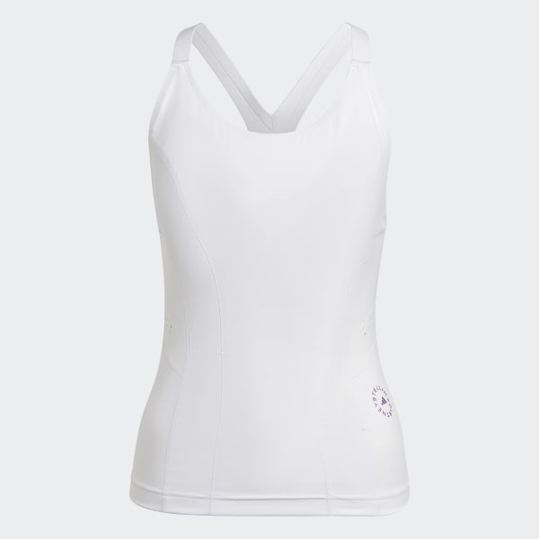 Bianco Canotta adidas by Stella McCartney TruePurpose VB320