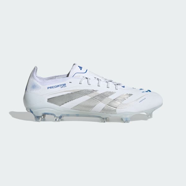 White Predator Elite Firm Ground Boots