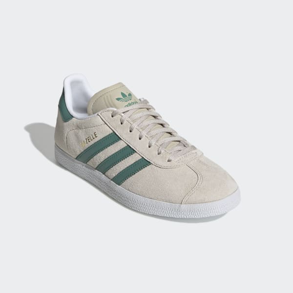 beige adidas gazelle