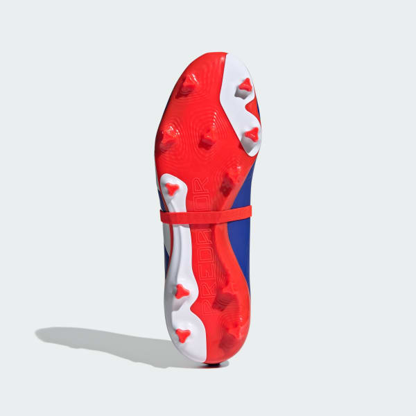Bleu Chaussure Predator League Fold-Over Tongue Terrain souple