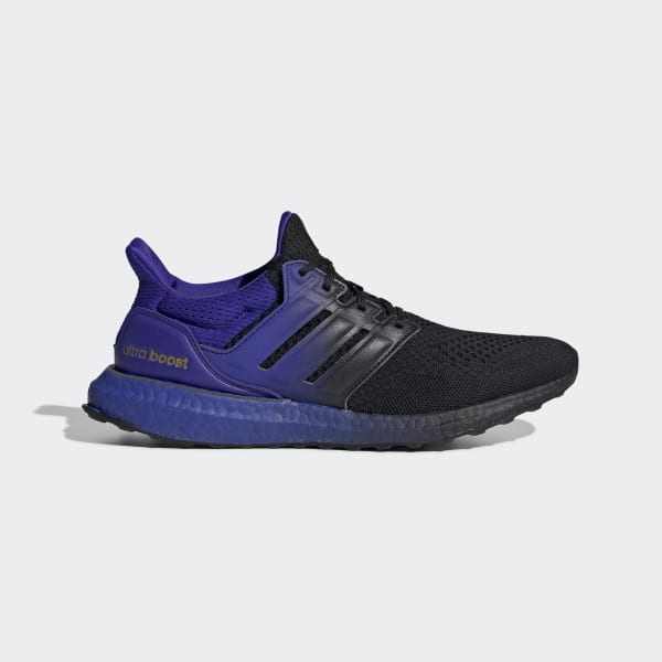 adidas black and purple shoes