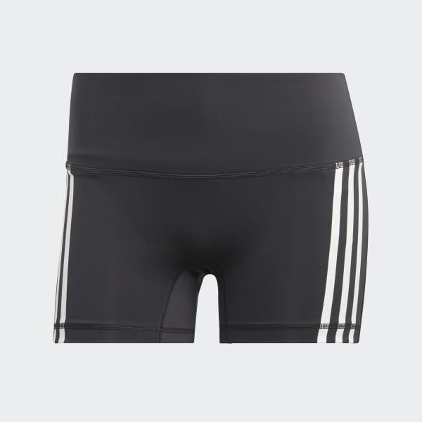 Sort 3-Stripes Short tights