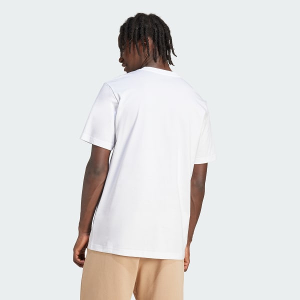 adidas Yay Sports Character Graphic Tee - White | Free