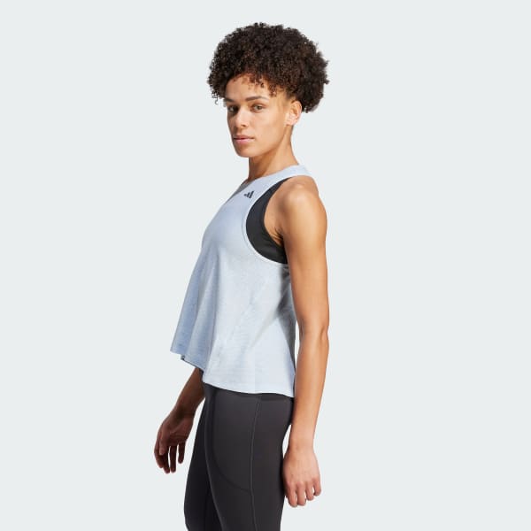 Blue Run Icons Made with Nature Running Tank Top