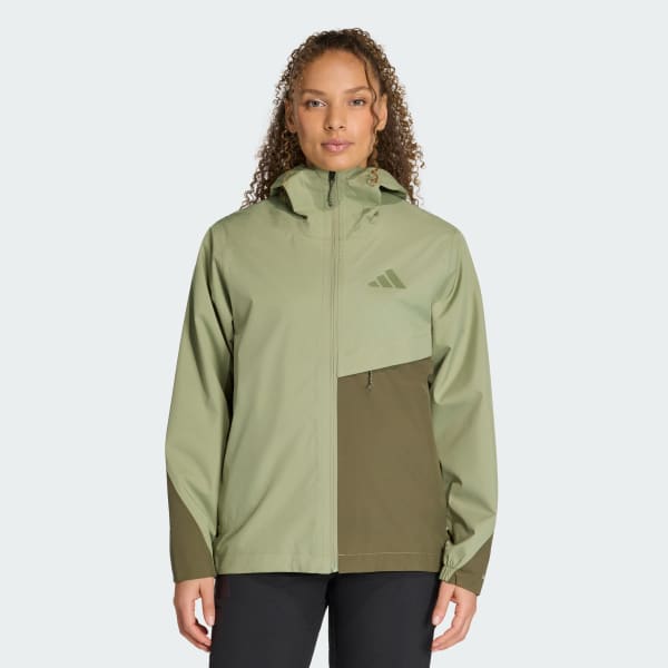 vert Veste de pluie Terrex Multi 2 couches CLIMAPROOF