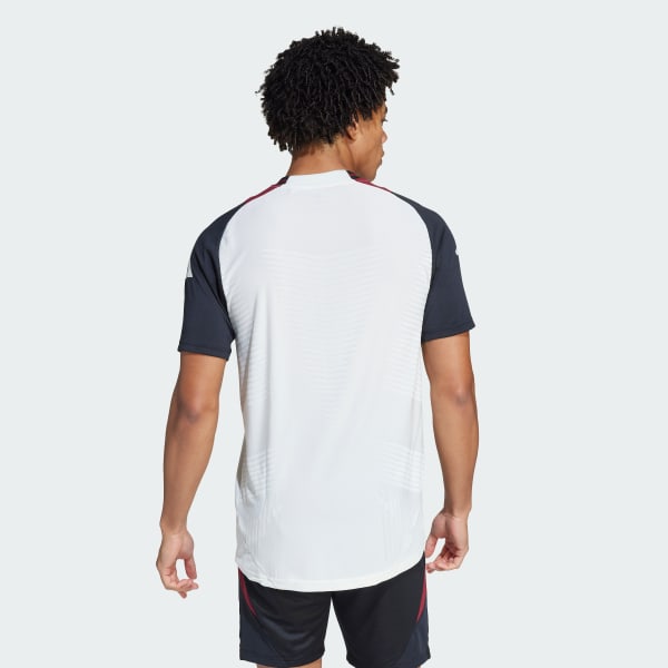 White Manchester United Tiro 24 Pro Training Jersey