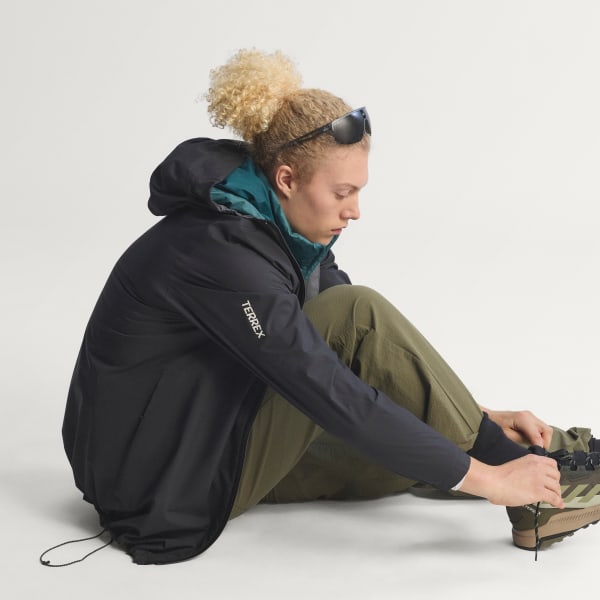 Sort Terrex Multi 2.5 Layer CLIMAPROOF regnjakke