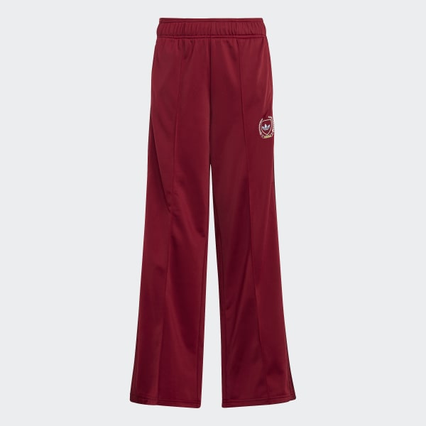 Mens red adidas tracksuit bottoms shop