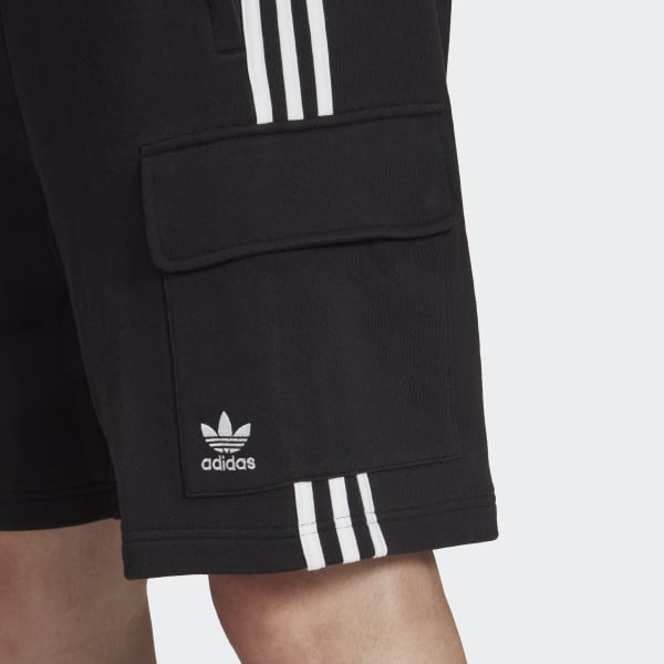 adidas Adicolor Classics 3-Stripes Cargo Shorts - Black | Men's Lifestyle |  adidas US