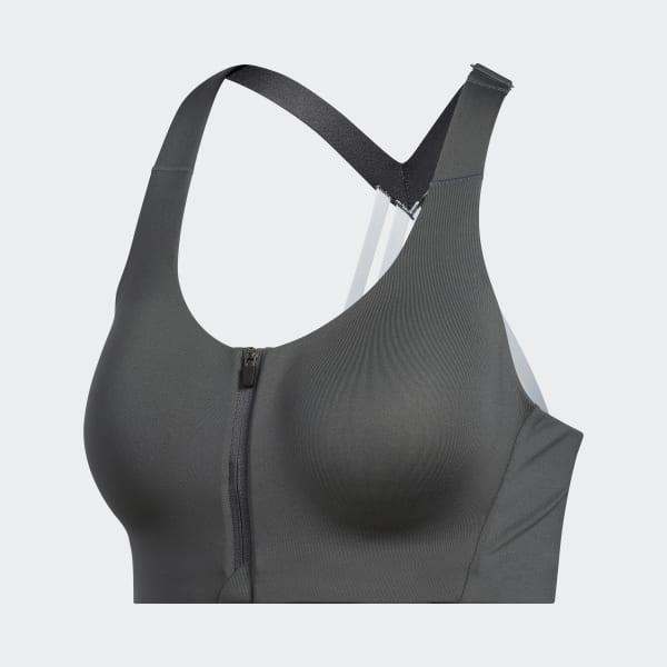 adidas Stronger For It Strappy Bra Grey adidas Malaysia