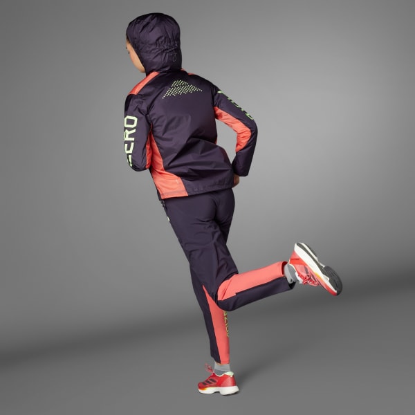 Morado Chaqueta de Running Ekiden