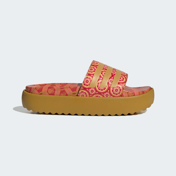 Κίτρινο Adilette Platform Slides