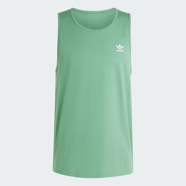 Green adidas tank top on sale